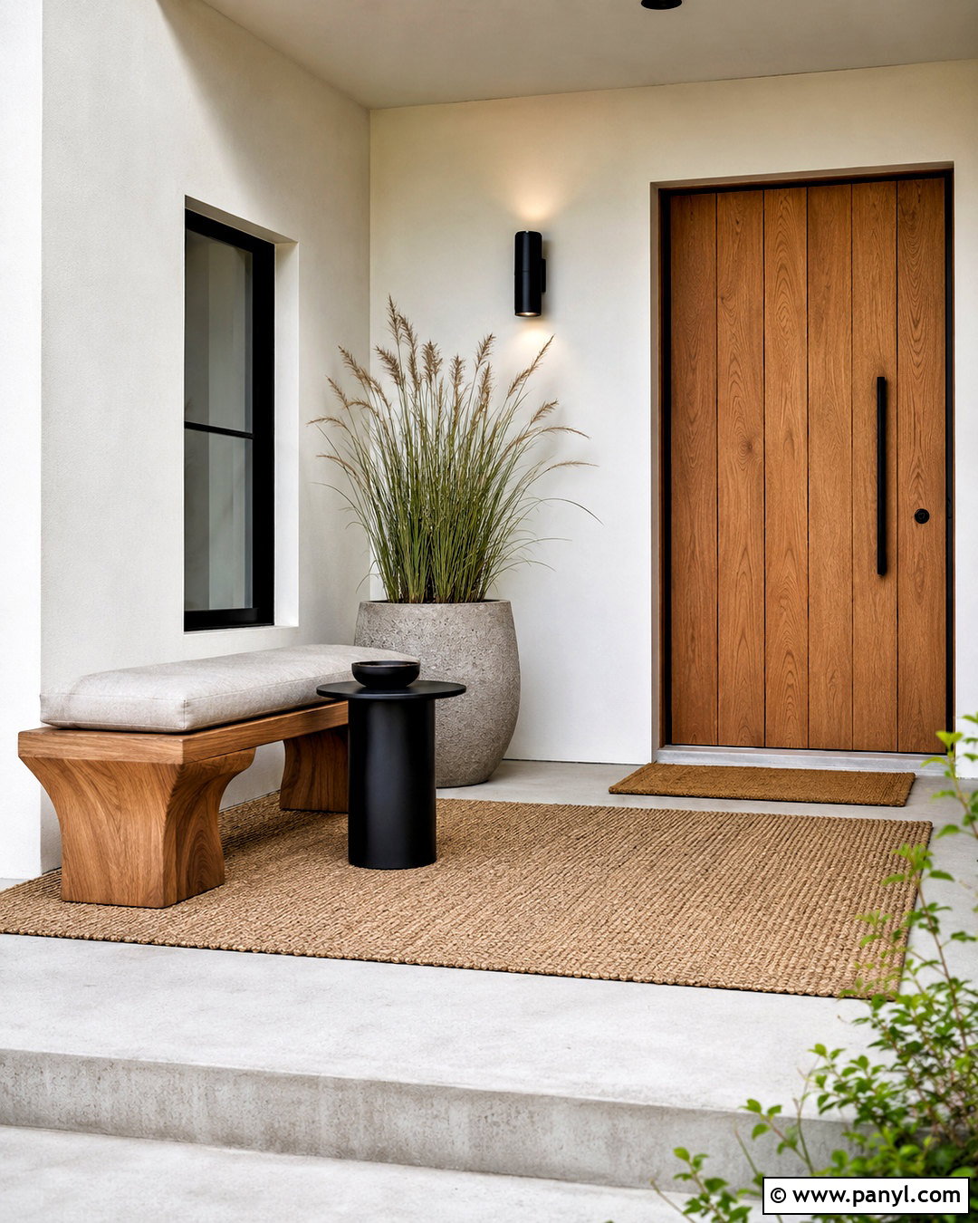 Minimalist Front Porch - 20 cozy front porch ideas