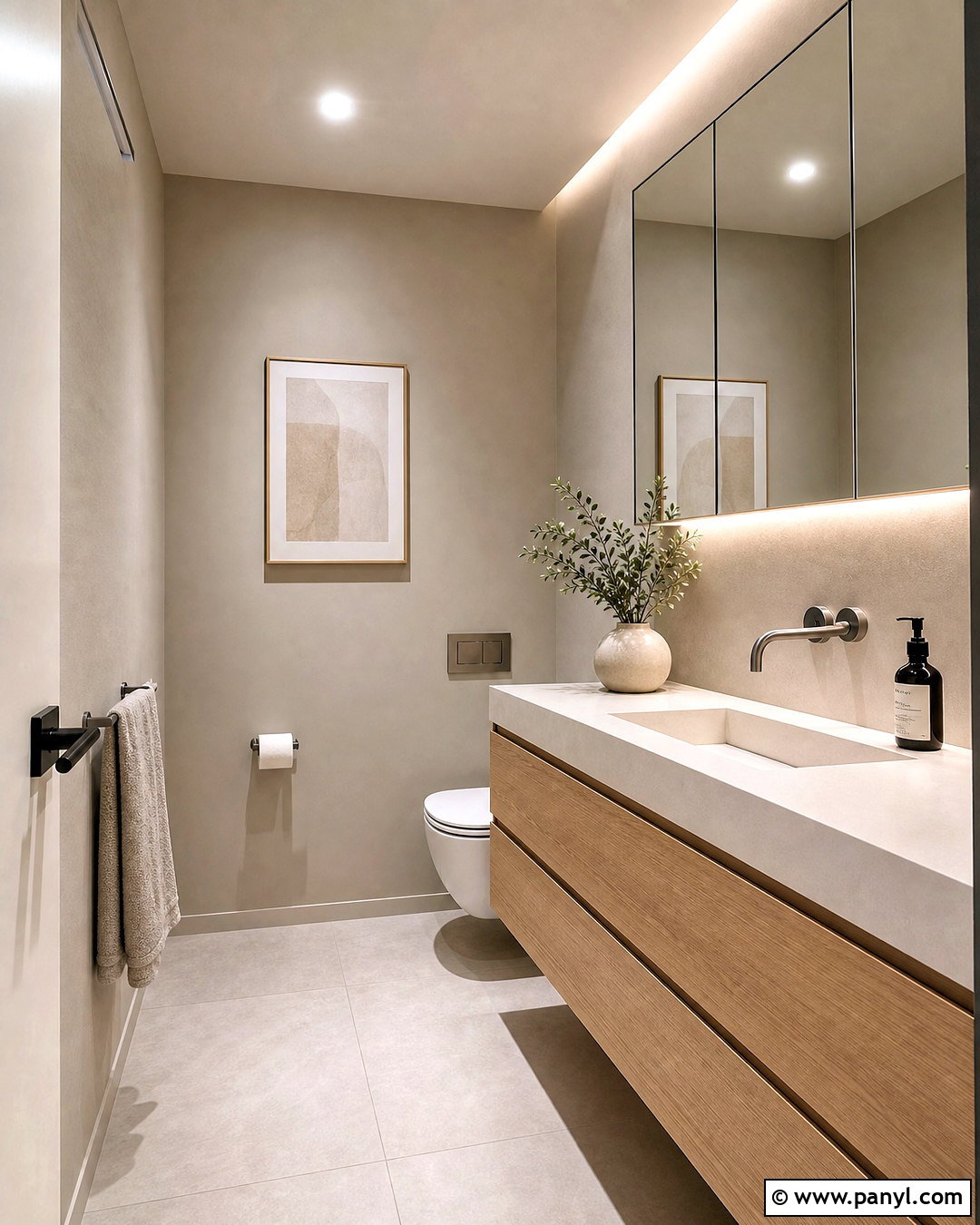 Minimalist Half Bathroom - 20 half bathroom design ideas