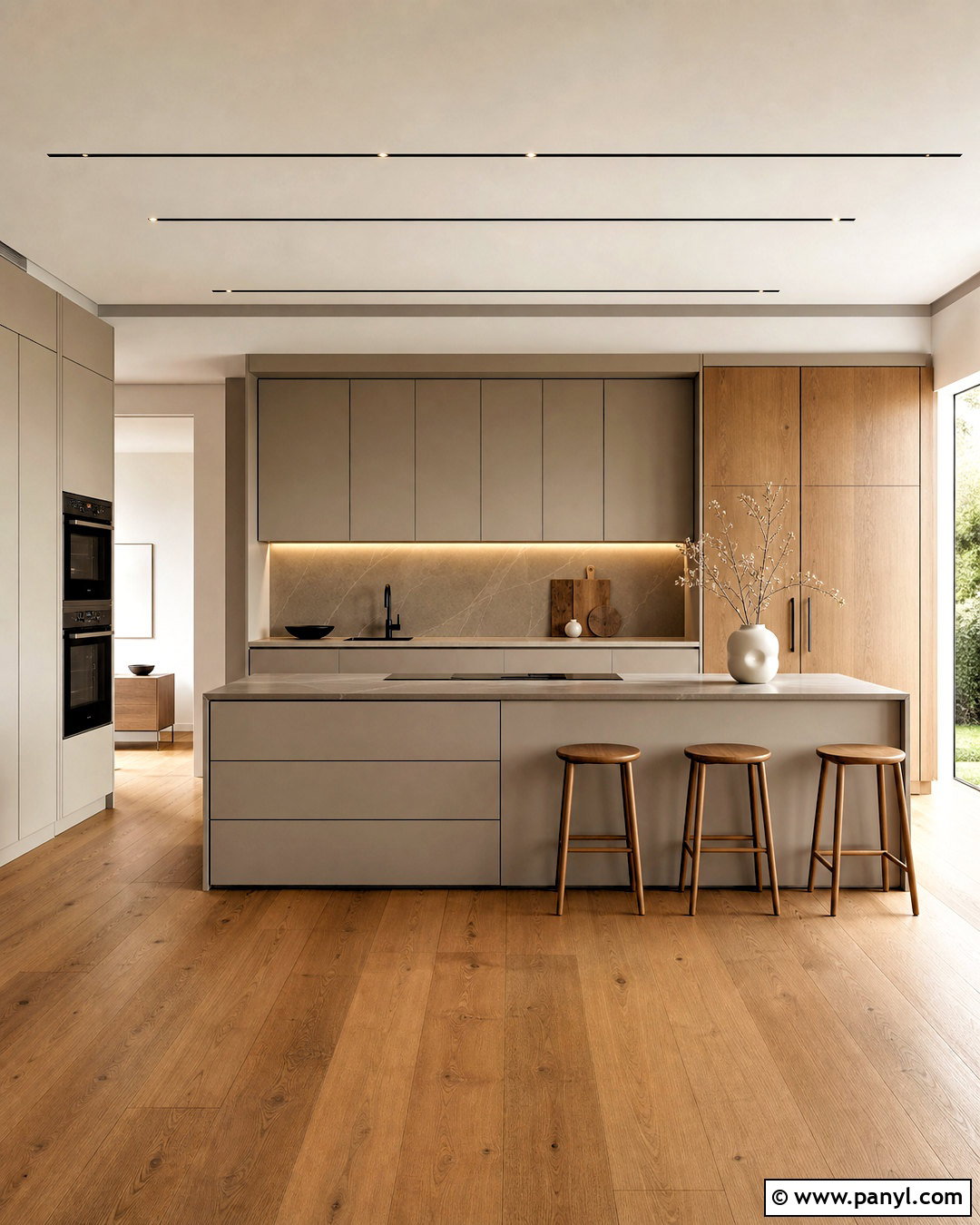 Minimalist Handleless Kitchen - 20 kitchen inspo ideas
