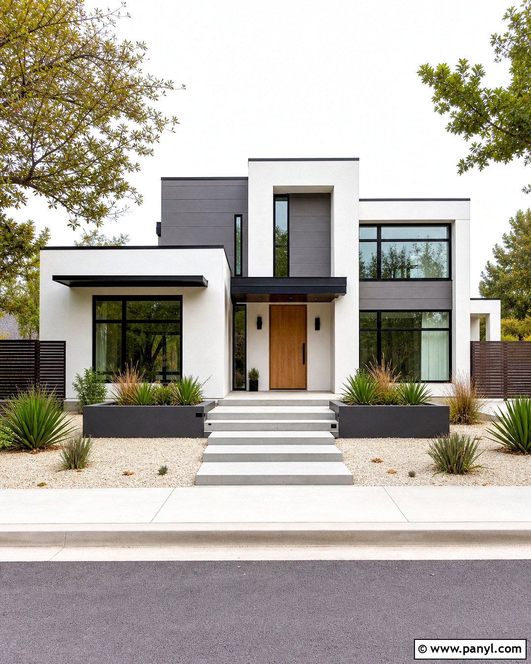 20 House Front Design Ideas for Standout Modern Curb Appeal