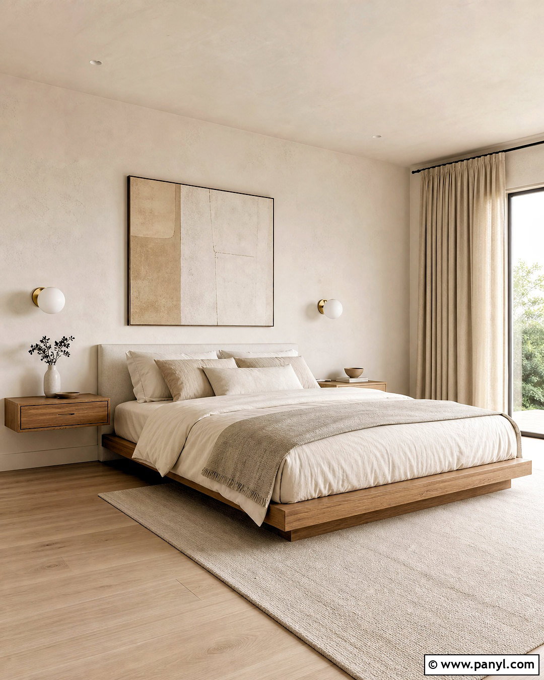 Minimalist Knockdown Texture Bedroom - 20 knockdown texture walls