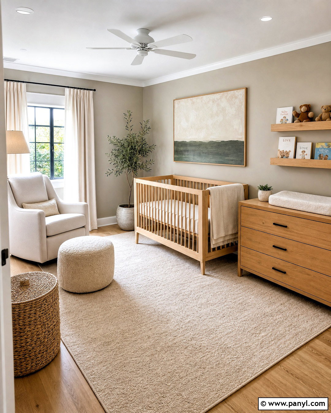 Minimalist Nursery - 20 unisex nursery ideas