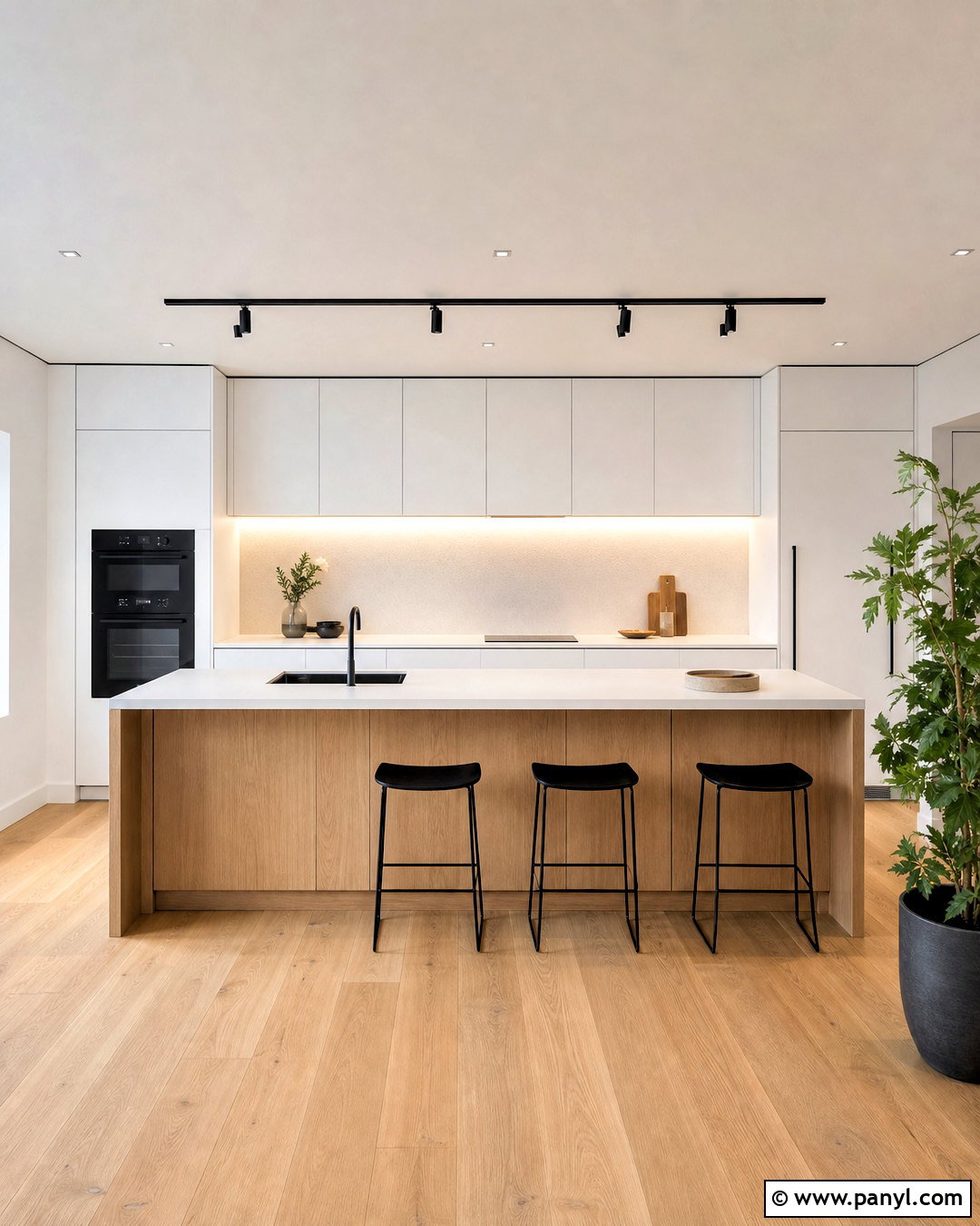 Minimalist Open Kitchen - 20 open kitchen design ideas