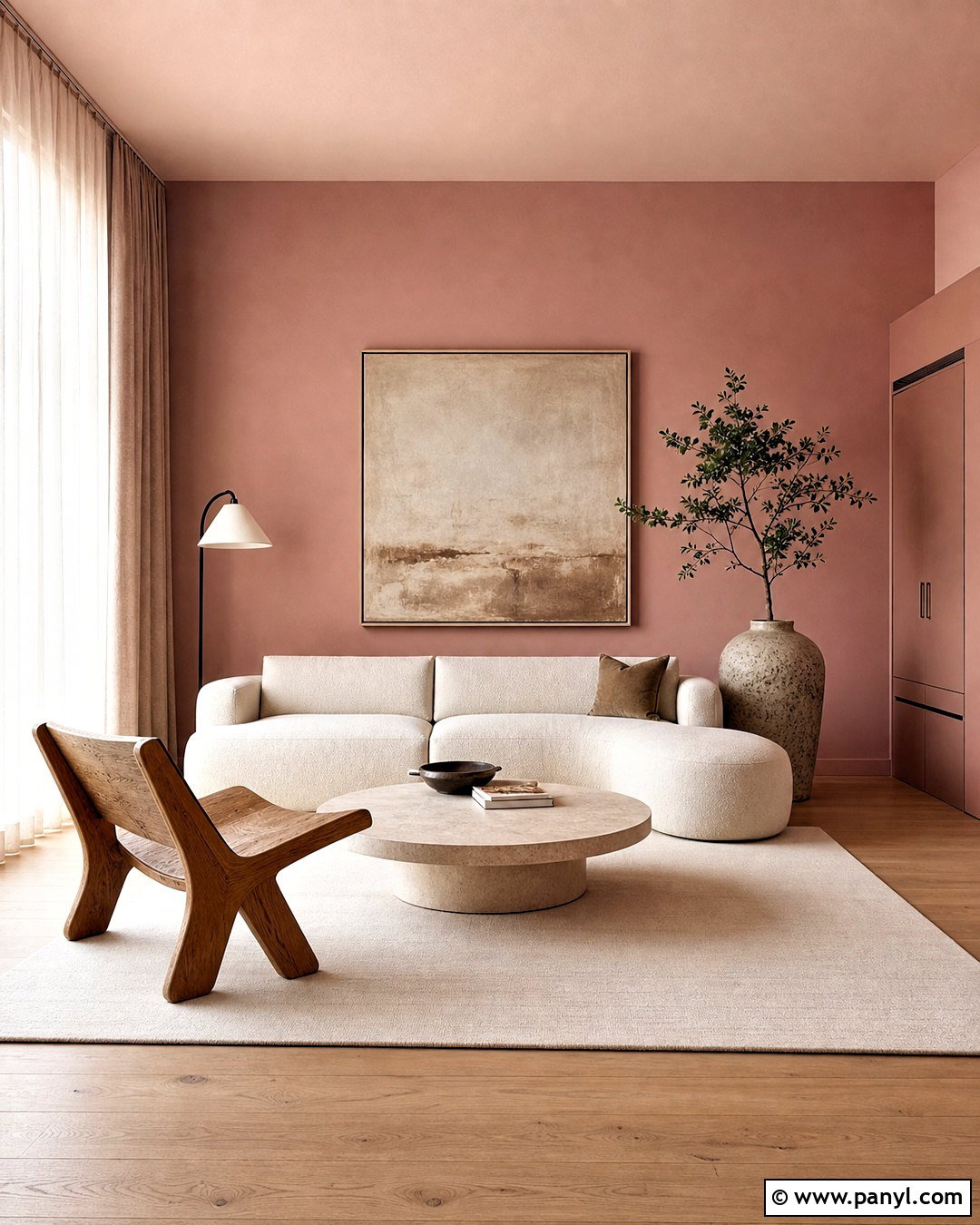 Minimalist Sulking Room Pink Living Room - 20 sulking room pink living room ideas