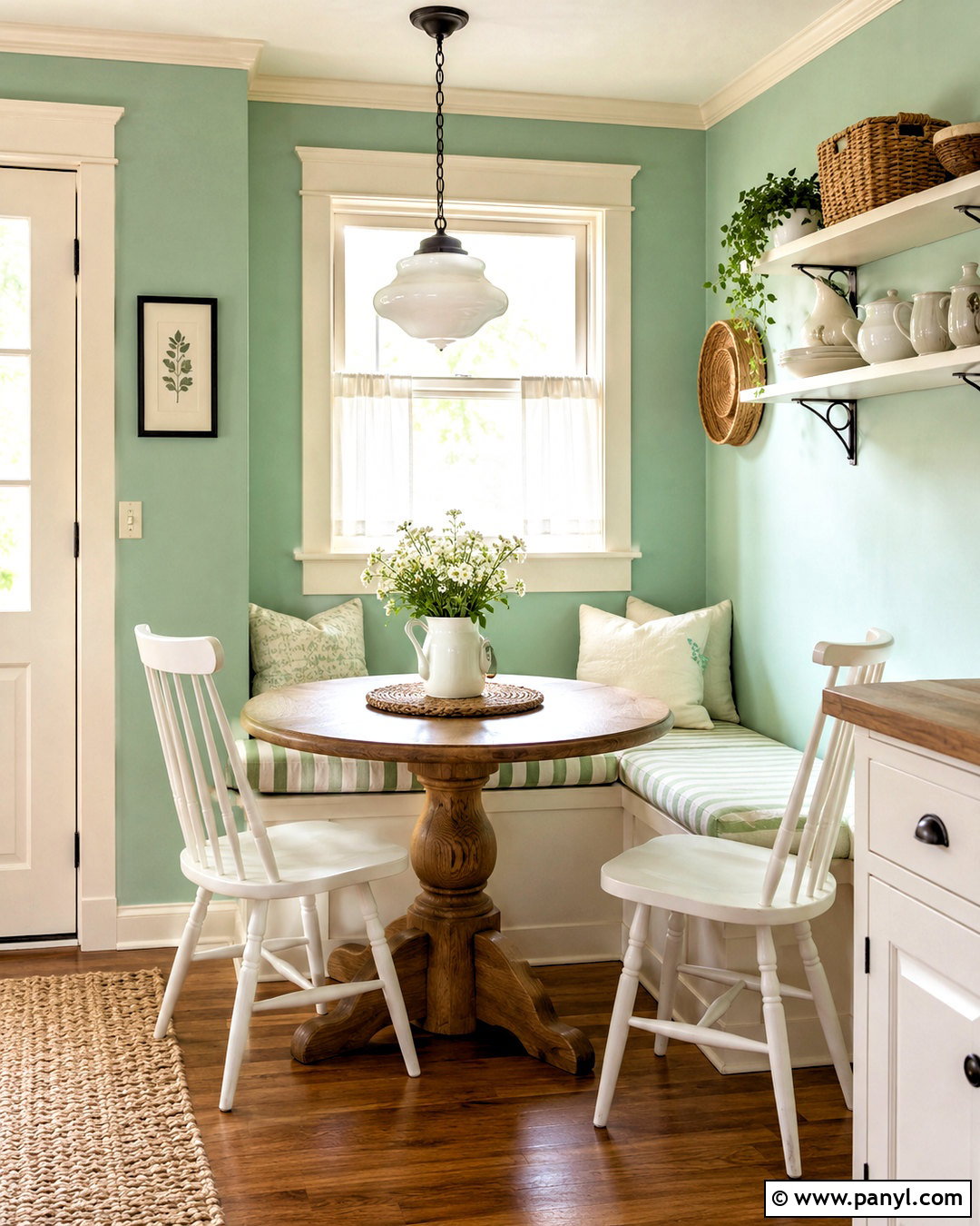 Mint Chocolate Chip Light Green Paint - 20 light green paint colors
