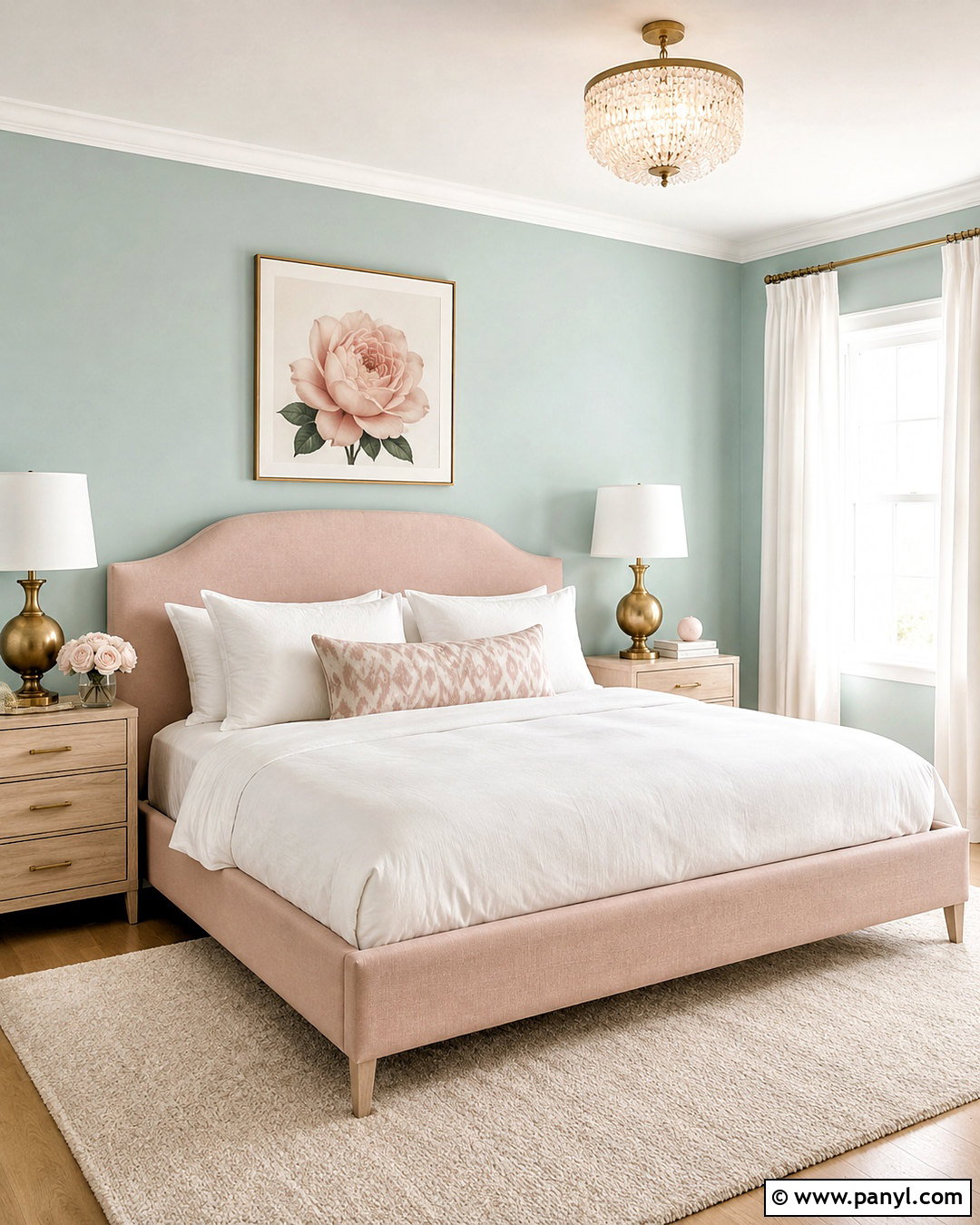 Mint Green And Blush Pink - 20 colors that go with mint green ideas
