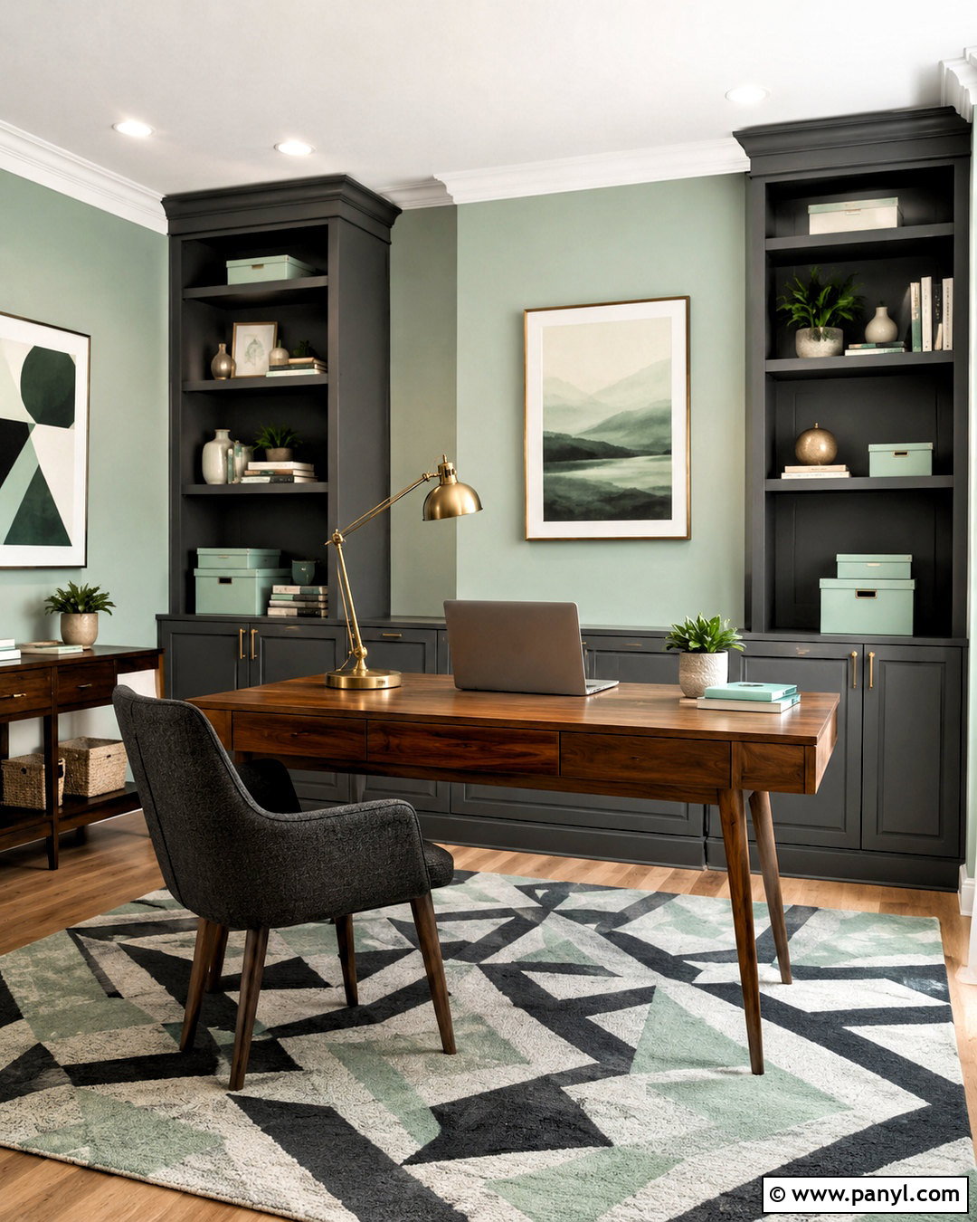 Mint Green And Charcoal Gray - 20 colors that go with mint green ideas