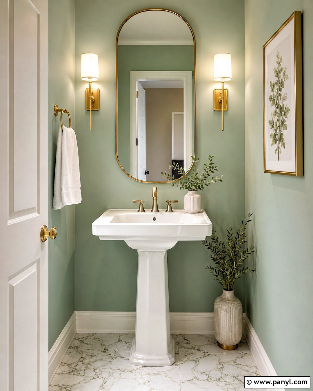 Mint Green And Gold - 20 colors that go with mint green ideas