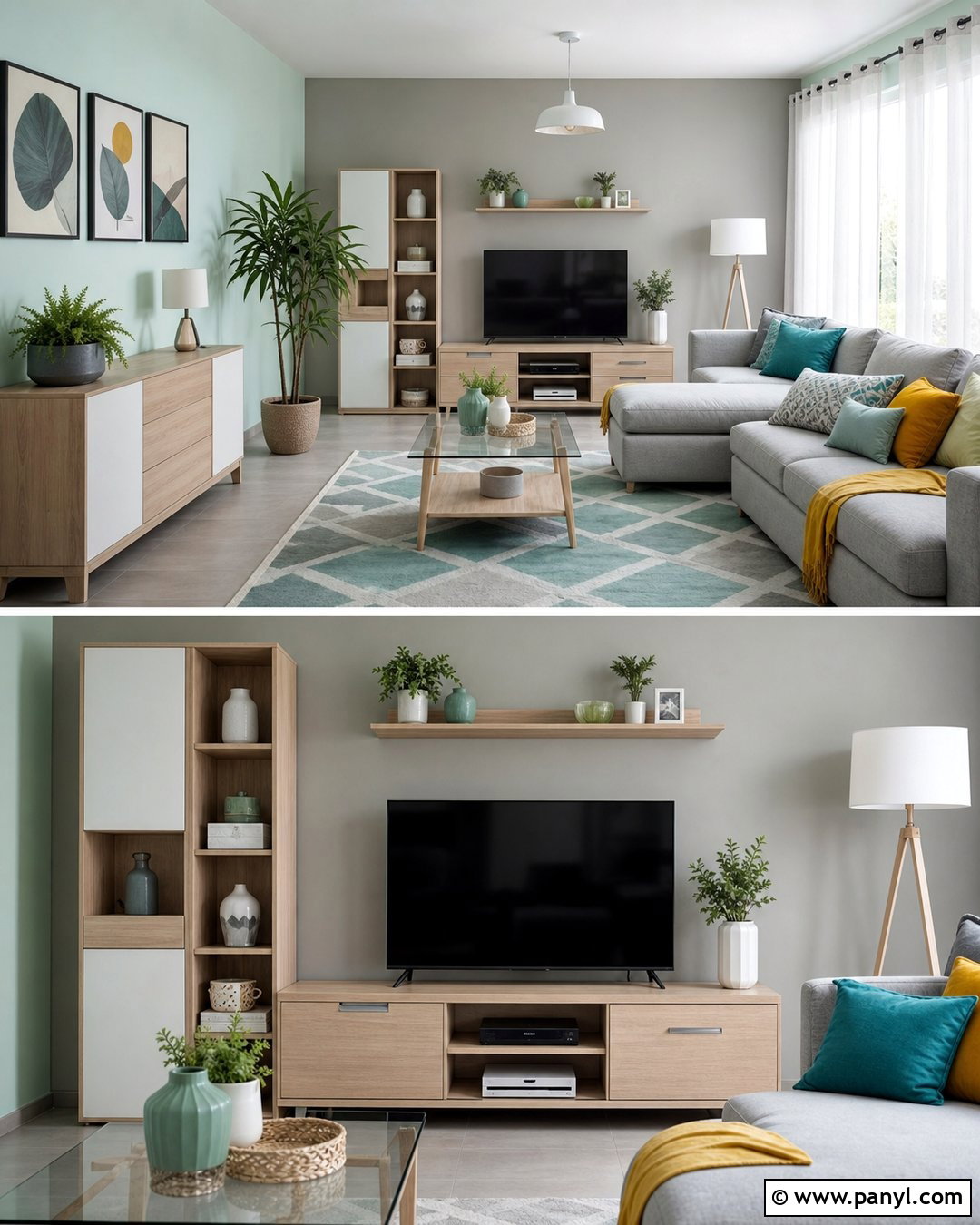 Mint Green And Grey Living Room Walls - 30 Colour For Living Room Wall Indian Ideas