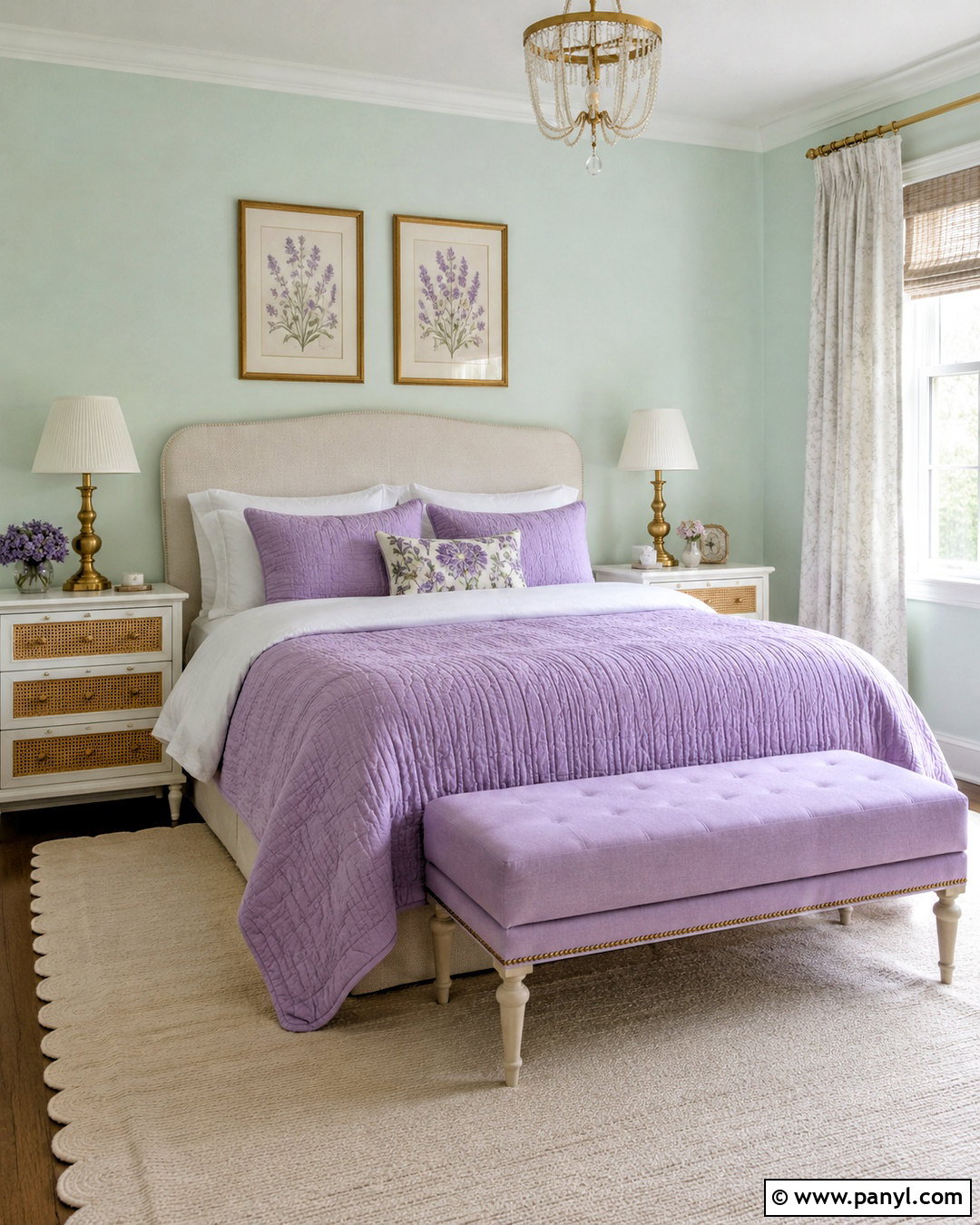 Mint Green And Lavender - 20 colors that go with mint green ideas