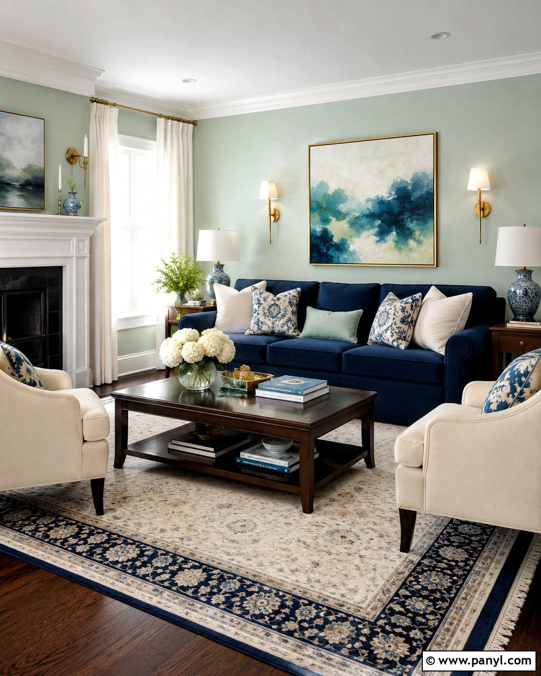 Mint Green And Navy Decor - 20 mint green decor ideas