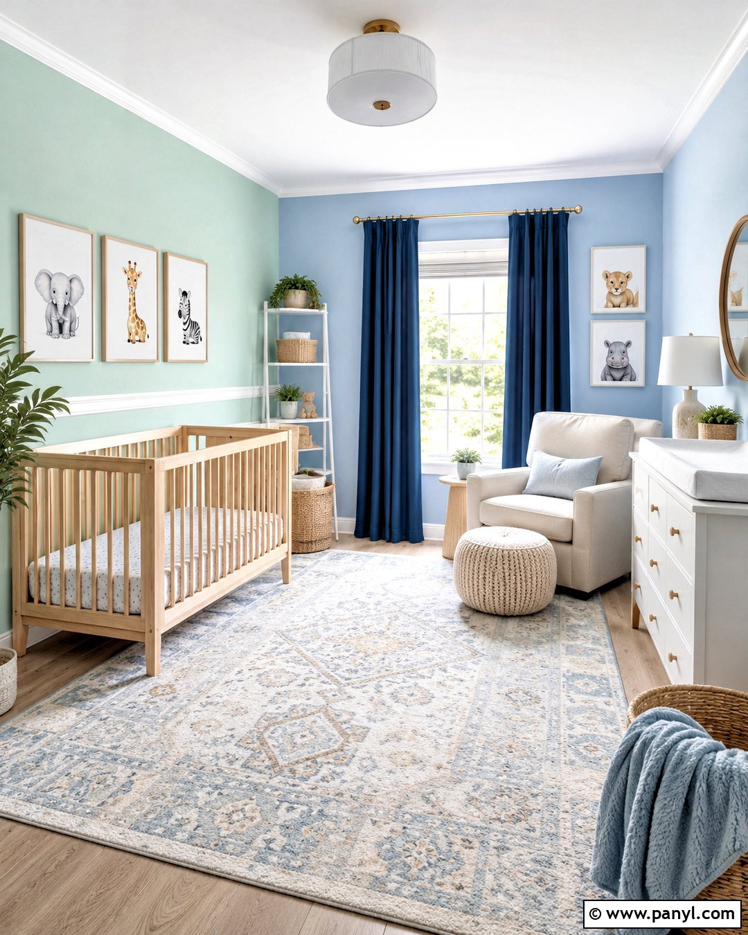 Mint Green And Powder Blue - 20 colors that go with mint green ideas