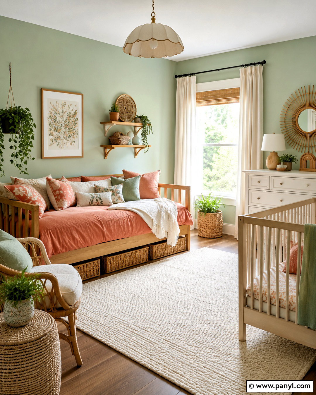 Mint Green And Soft Coral Bohemian Color Scheme - 20 bohemian color scheme ideas