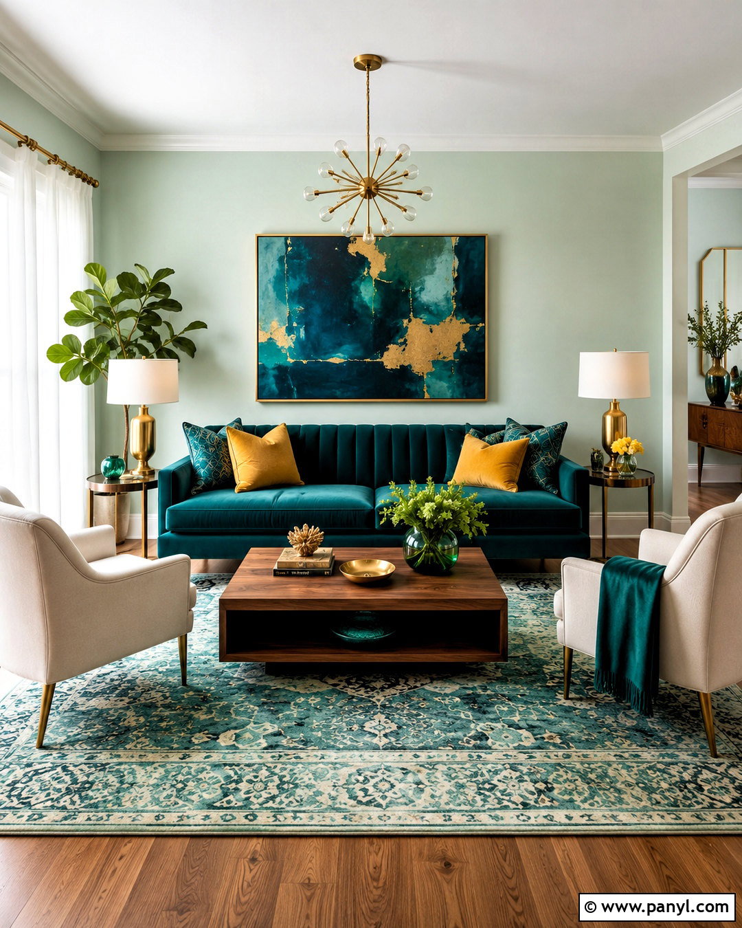 Mint Green And Teal Living Room - 20 mint green colour palette ideas