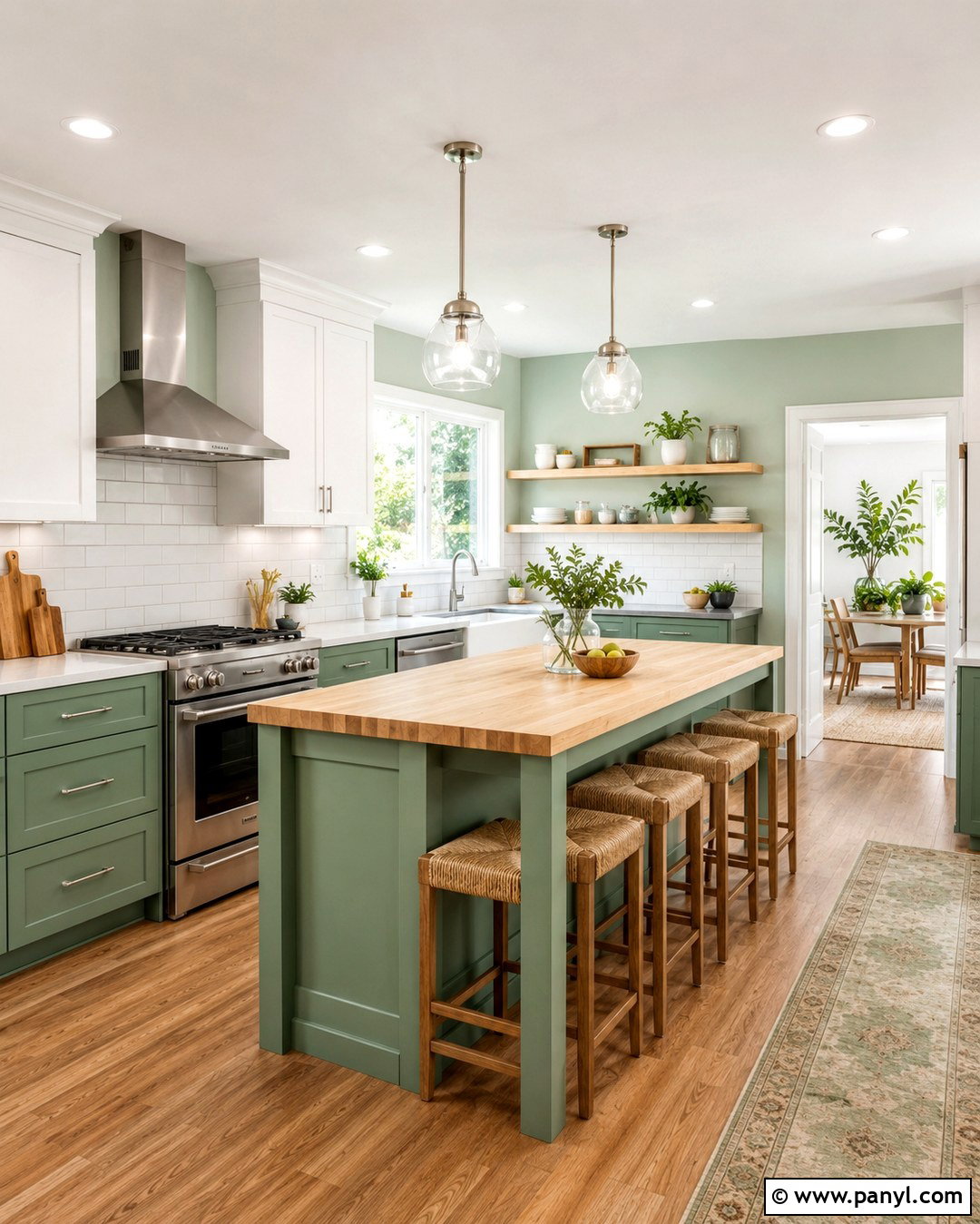Mint Green And White Interior Walls - 20 Colour Combination For Interior Walls
