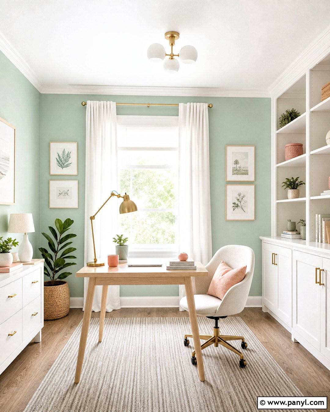 Mint Green And White Room Color Combination - 20 aesthetic room colour combination ideas