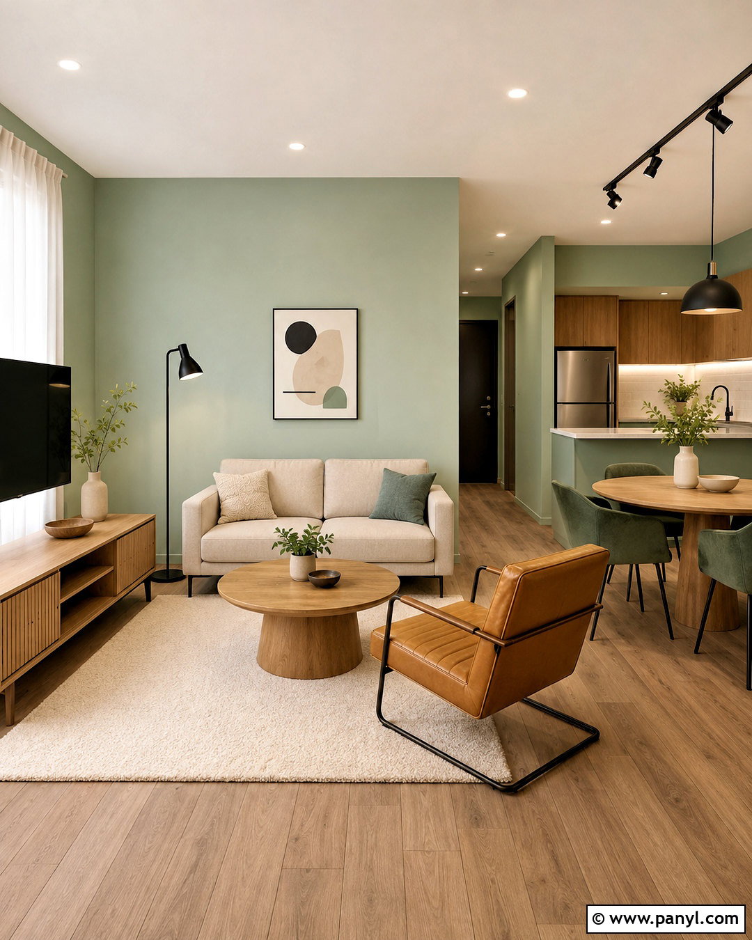 Mint Green Apartment With Beige Decor - 20 mint green interior design ideas