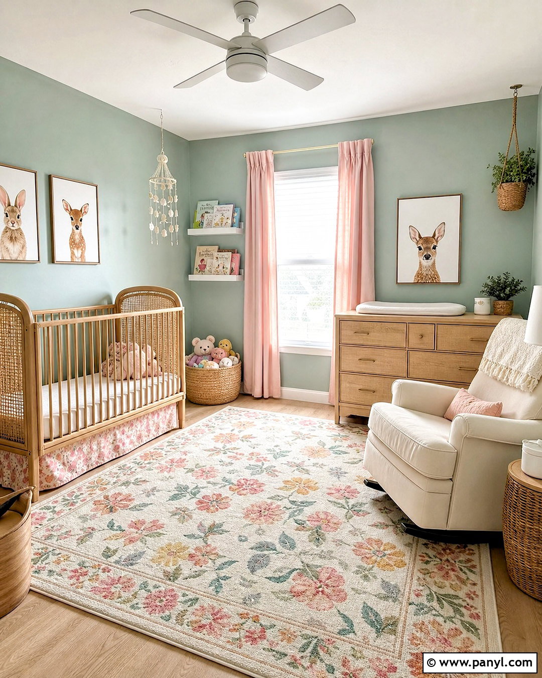 Mint Green Baby Girl Room - 20 baby girl room paint ideas