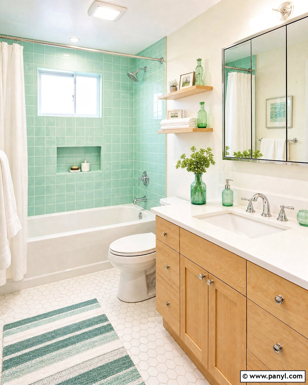 Mint Green Bathroom - 20 green bathroom inspiration ideas