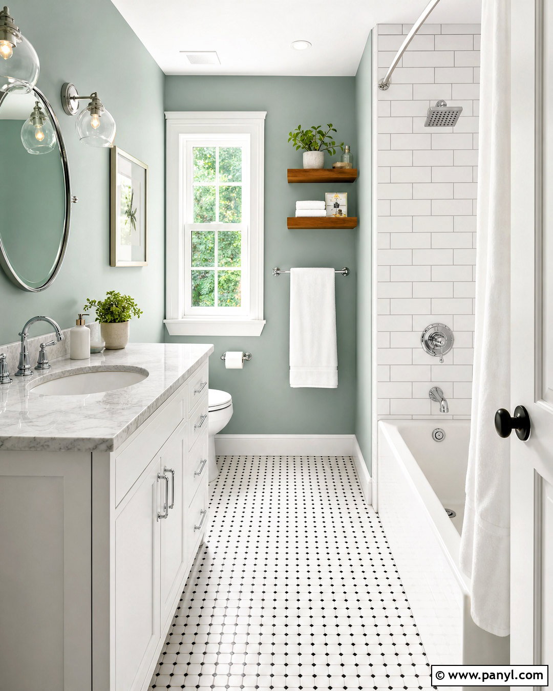 Mint Green Bathroom - 20 green bathroom paint colors