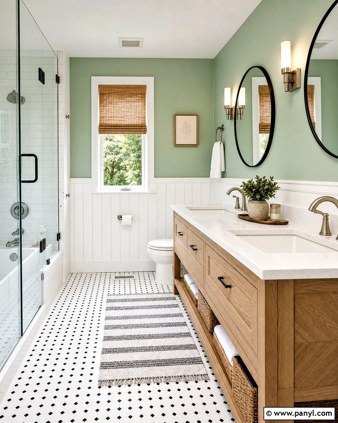 Mint Green Bathroom - 20 green interior design ideas