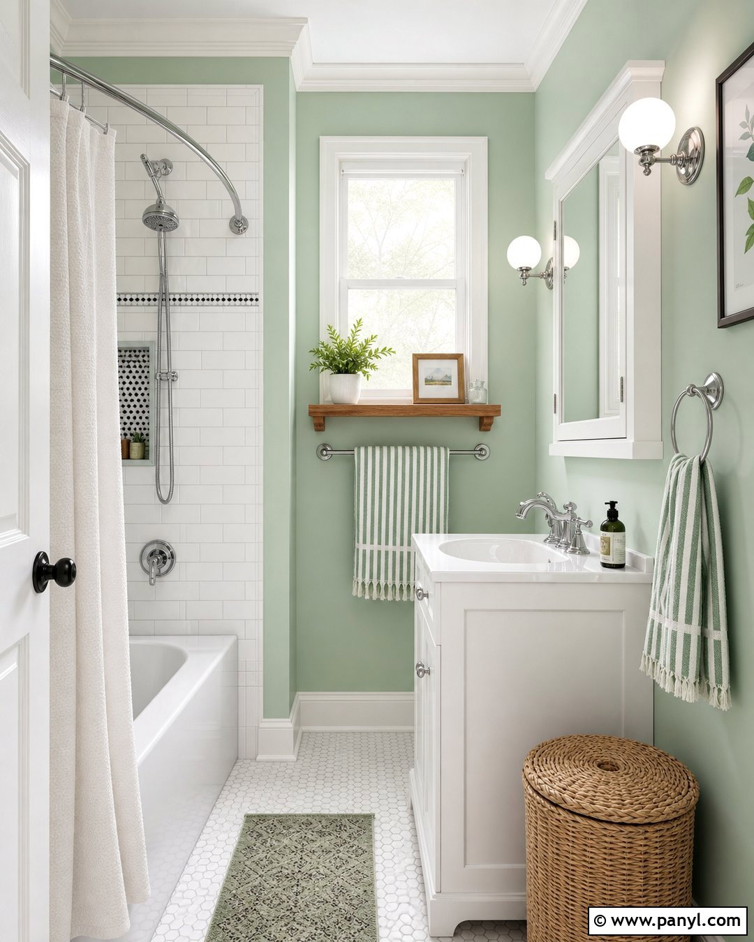 Mint Green Bathroom Walls - 35 Green Bathroom Walls