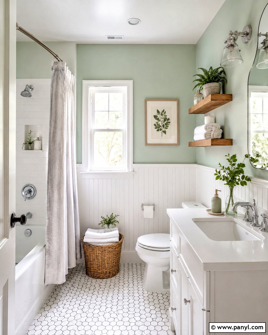 Mint Green Bathroom Walls - 40 bathroom wall color ideas