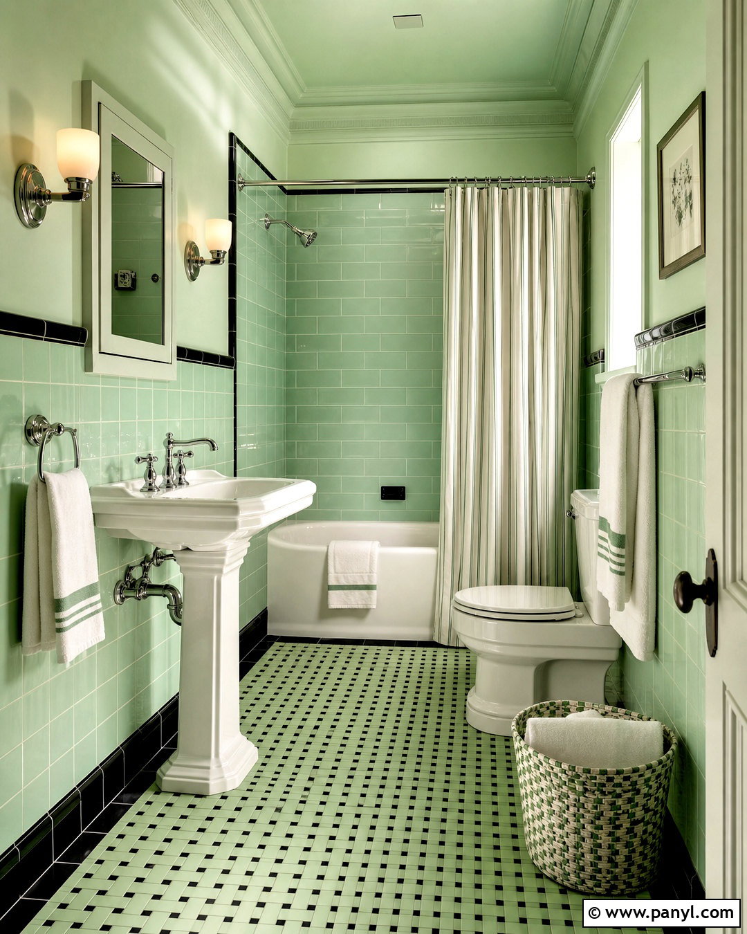 Mint Green Bathroom - 20 all green bathroom ideas
