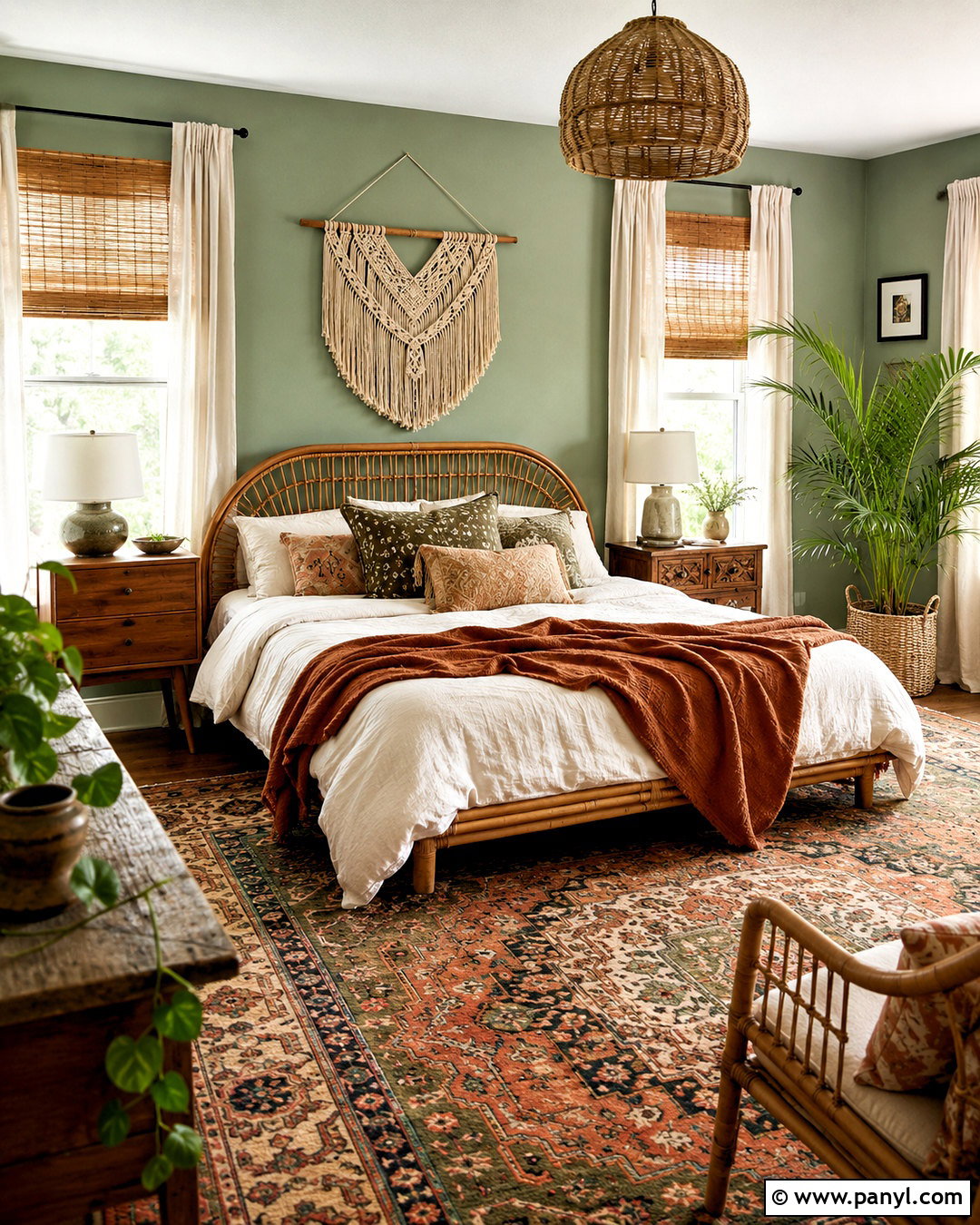 Mint Green Bedroom Walls With Boho Decor - 20 mint green bedroom walls