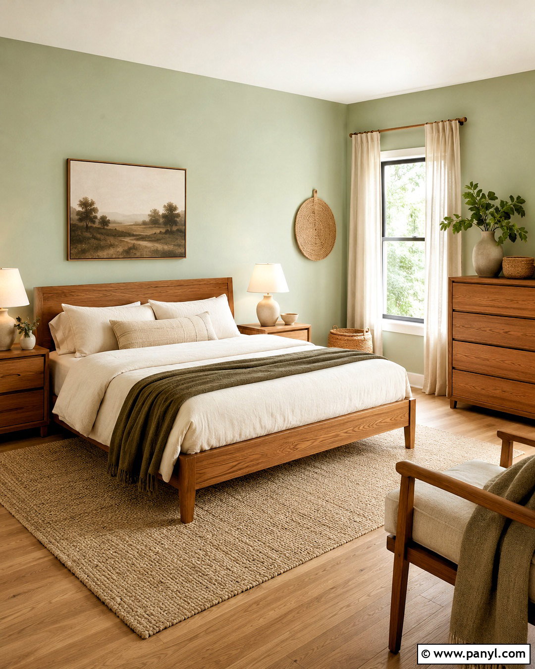 Mint Green Bedroom Walls With Natural Wood - 20 mint green bedroom walls
