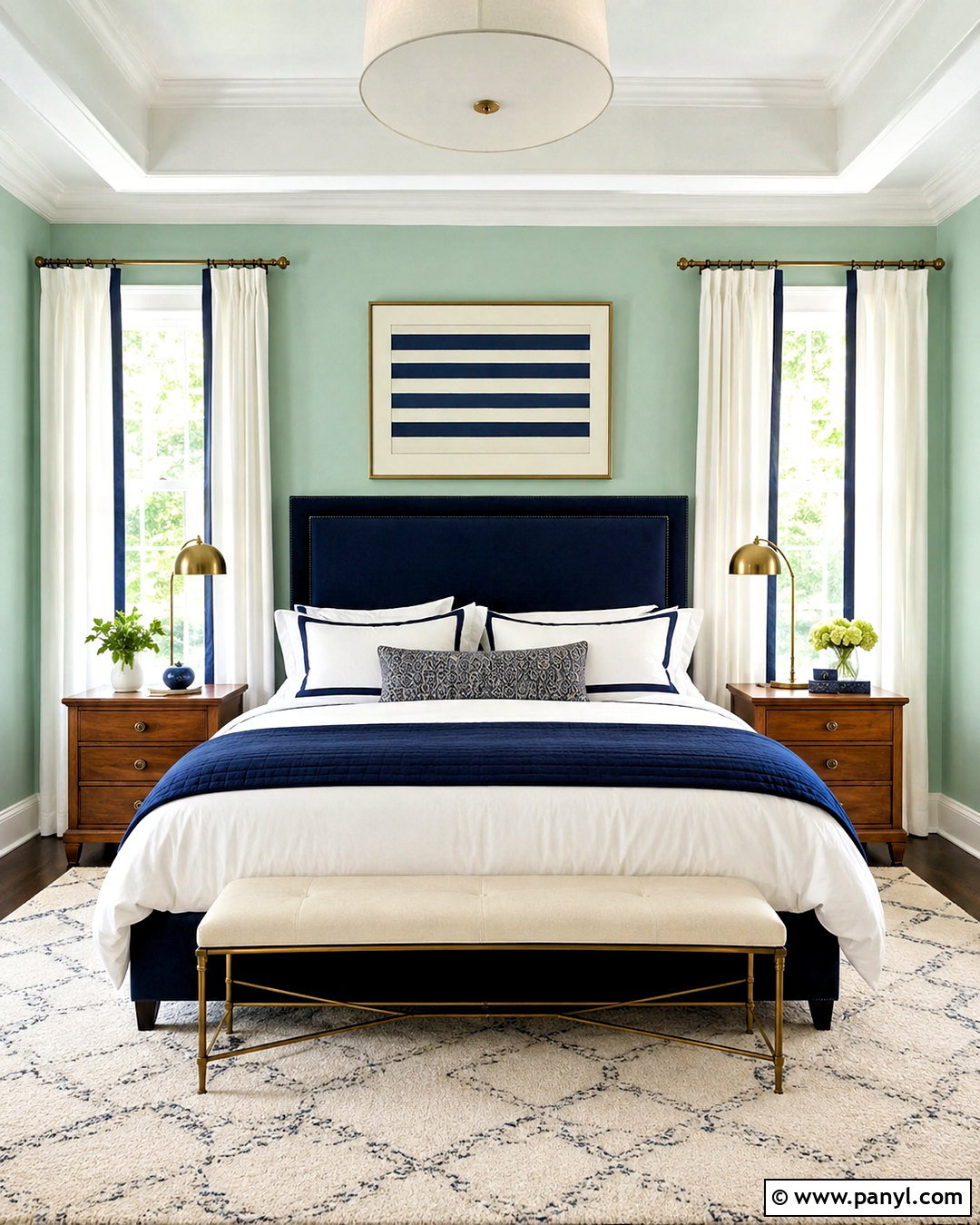 Mint Green Bedroom Walls With Navy Blue - 20 mint green bedroom walls