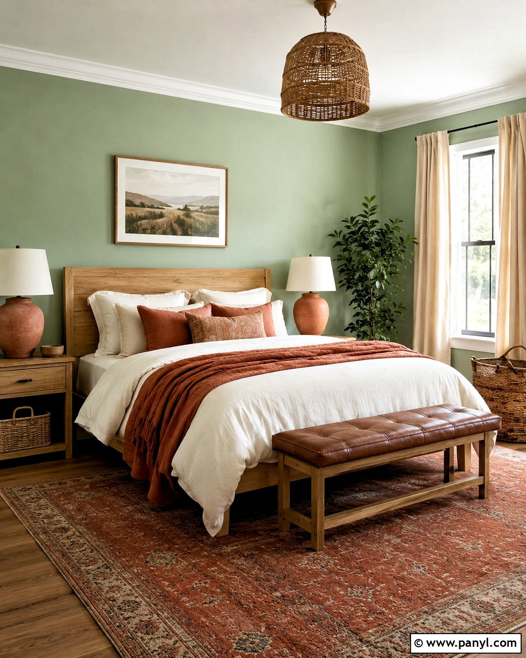 Mint Green Bedroom Walls With Terracotta Decor - 20 mint green bedroom walls