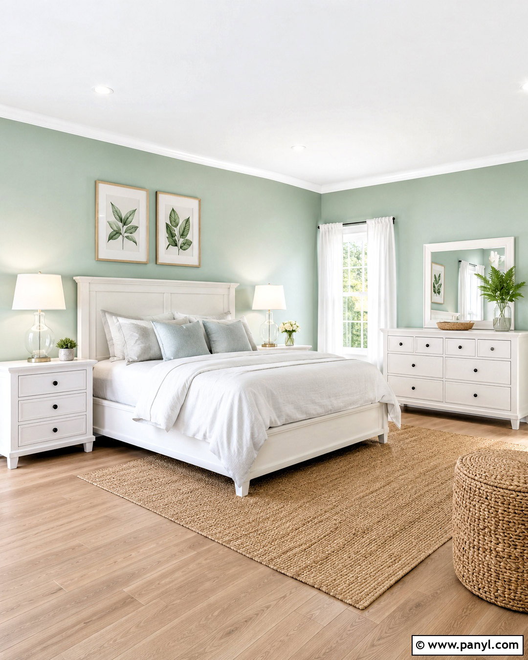 Mint Green Bedroom Walls With White Furniture - 20 mint green bedroom walls