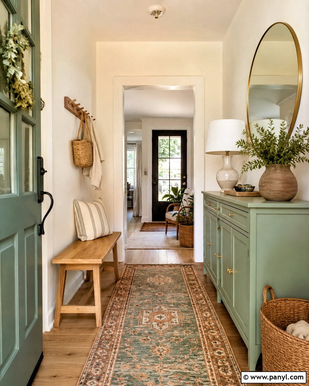 Mint Green Entryway - 20 mint green decor ideas