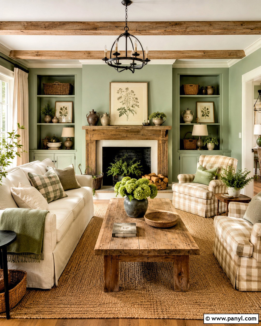 Mint Green Farmhouse Living Room - 20 mint green living room ideas