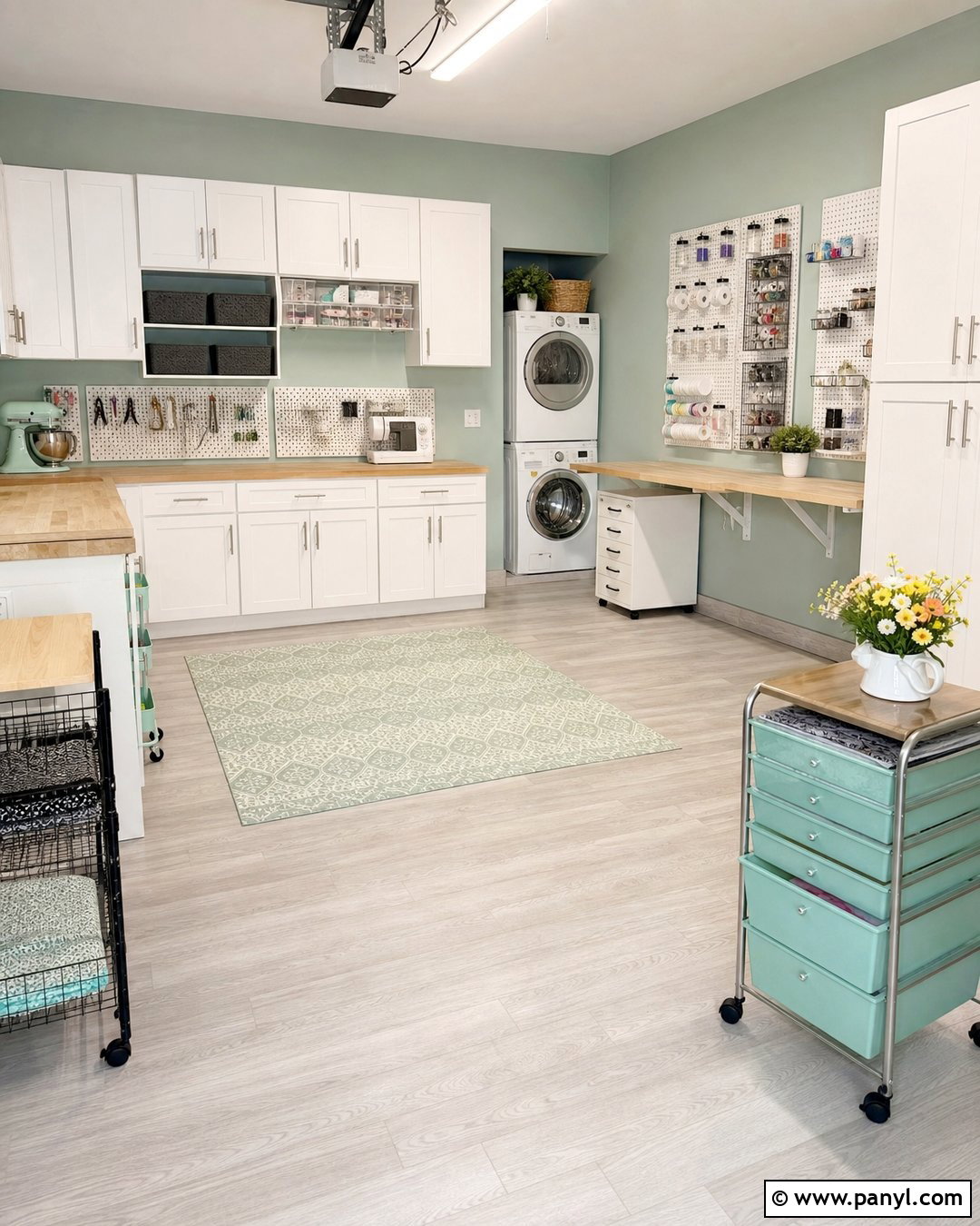 Mint Green Garage Walls - 30 Garage Wall Colors