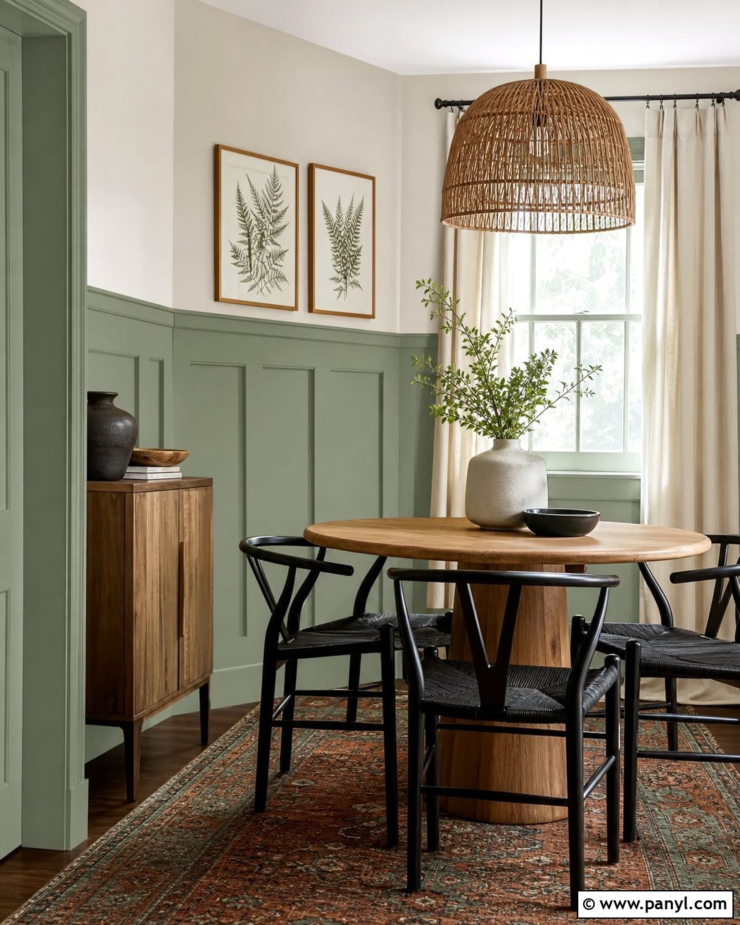 Mint Green Half Wall With Wainscoting - 30 mint green paint walls