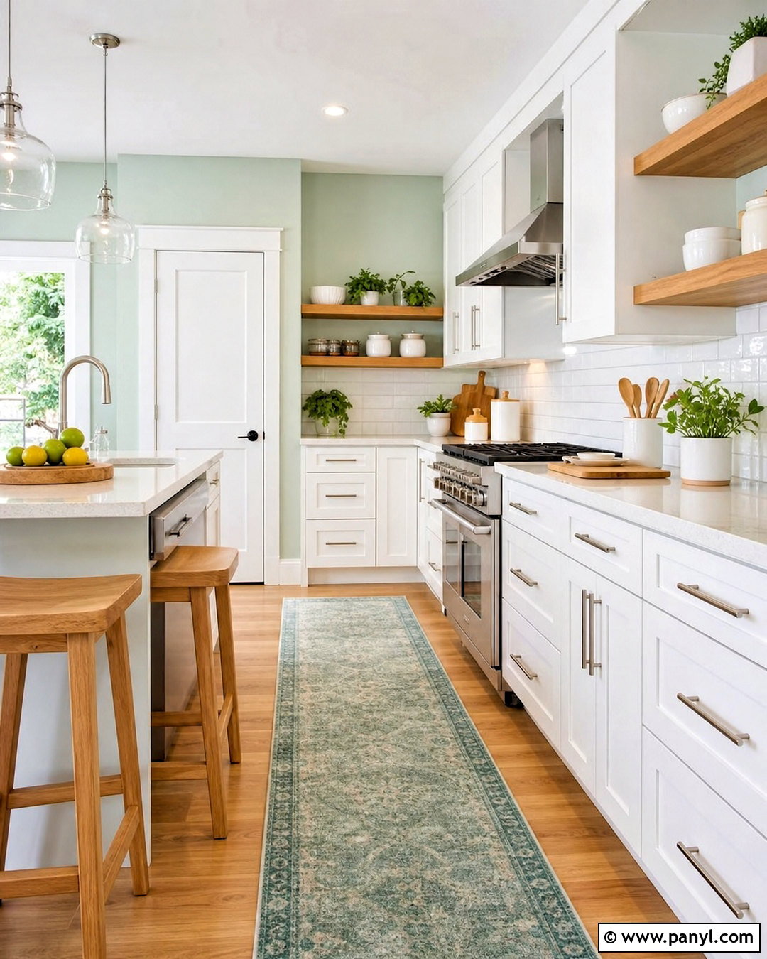 Mint Green Kitchen Wall - 20 green wall aesthetic ideas