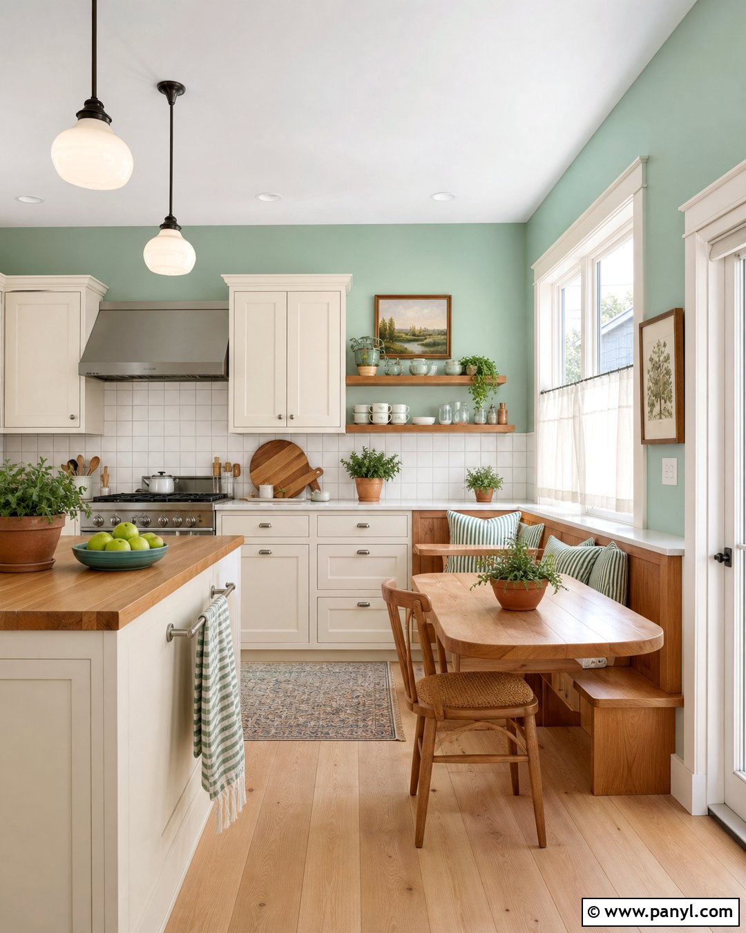 Mint Green Kitchen Wall Colour - 45 kitchen wall colour ideas