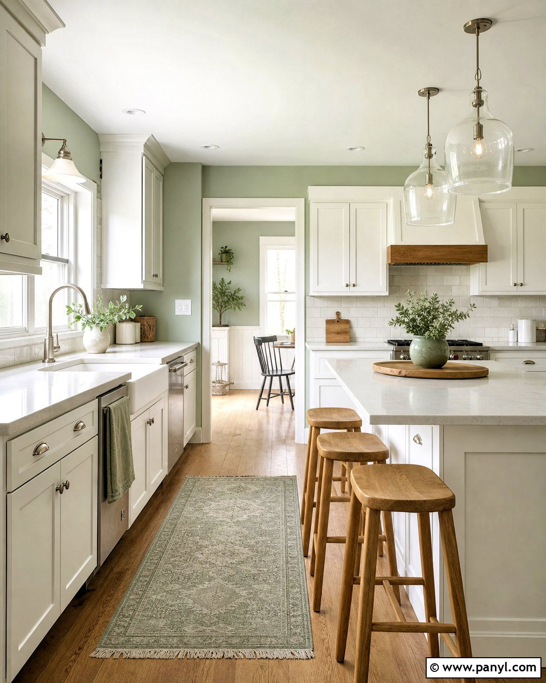 Mint Green Kitchen Walls - 20 green wall painting ideas