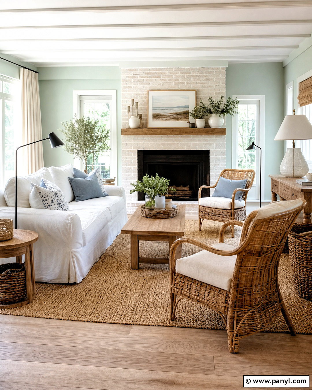 Mint Green Living Room - 20 green paint living room ideas