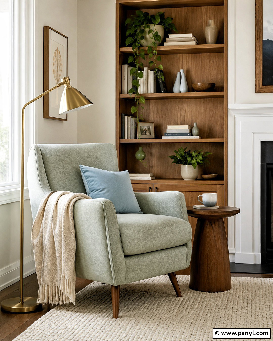 Mint Green Reading Nook - 20 mint green decor ideas