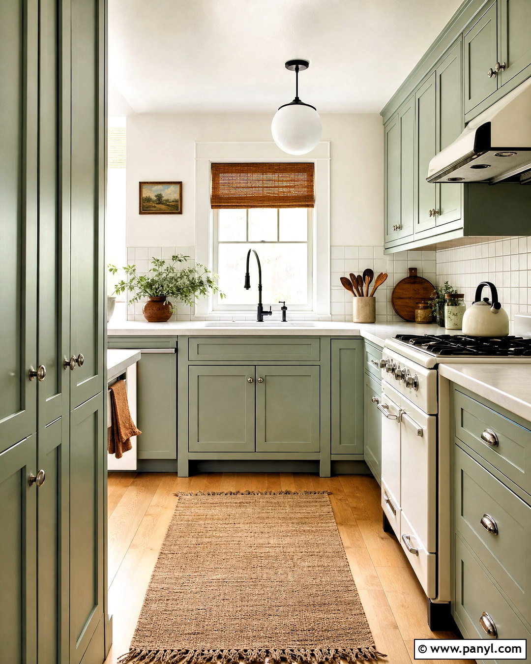 Mint Green Small Kitchen - 20 small kitchen color ideas