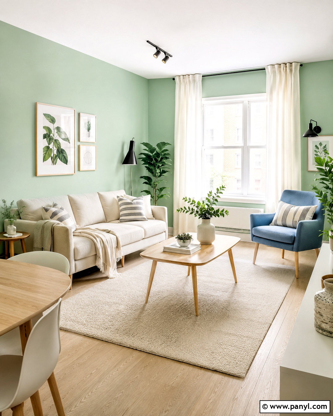 20 Living Room With Green Walls for Fresh, Stylish Spaces