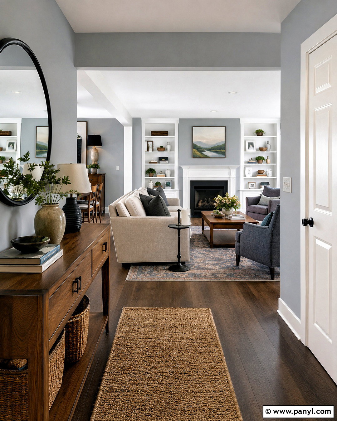 Misty Gray Paint Color - 20 cool neutral paint colors