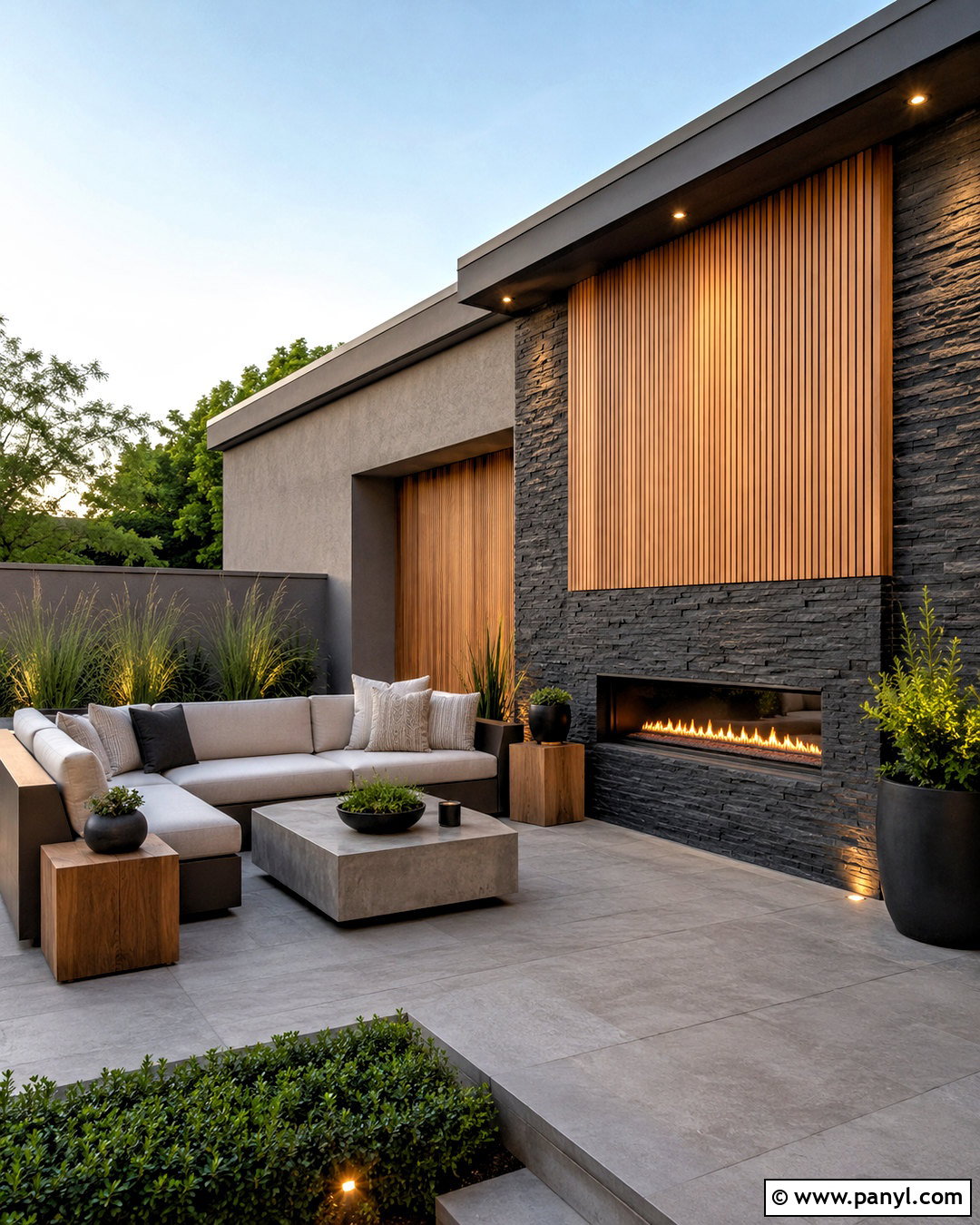 Mixed Material Outside Wall - 20 outside wall ideas