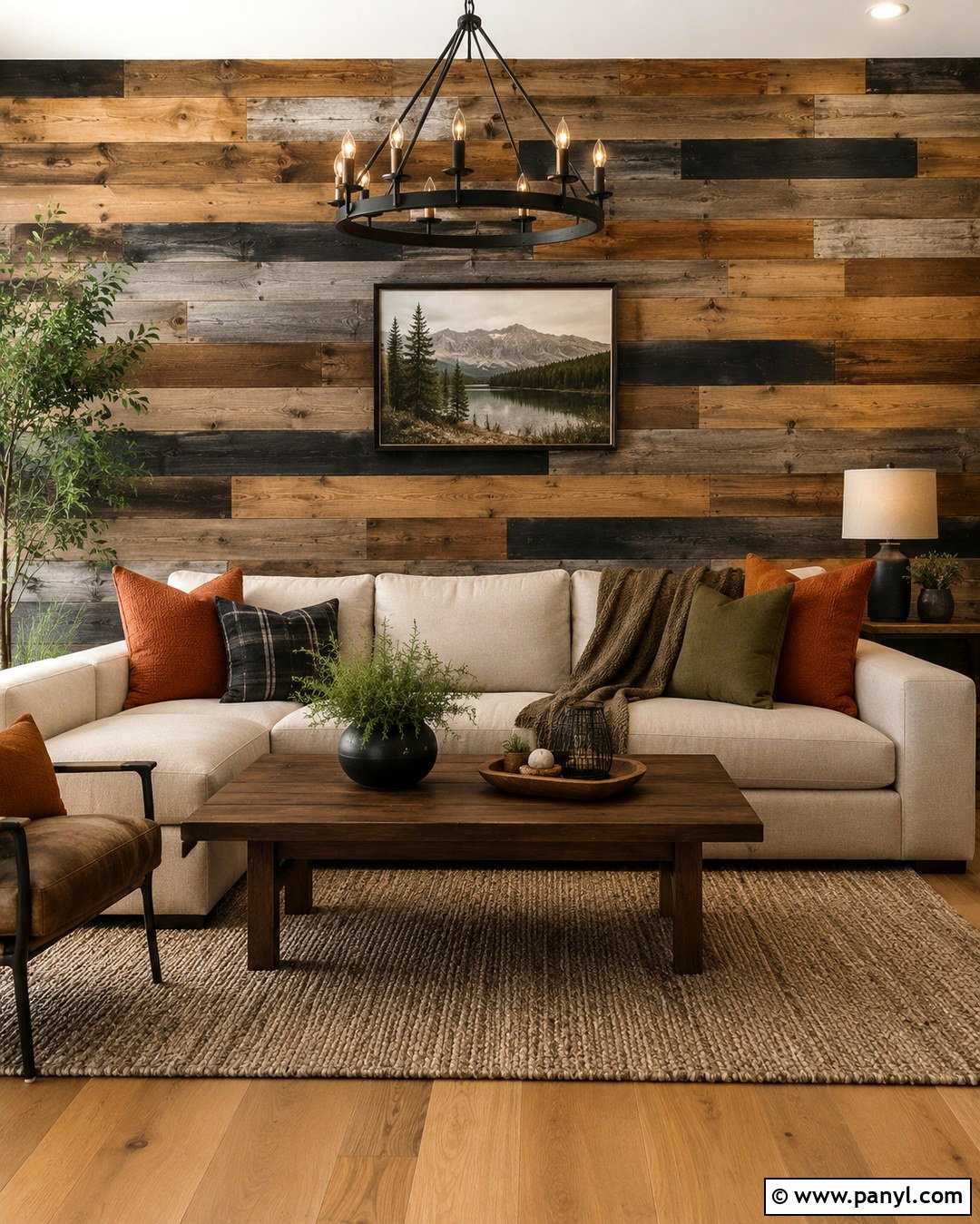 Mixed Stain Pallet Wall - 20 Pallet Wall Stain Colors