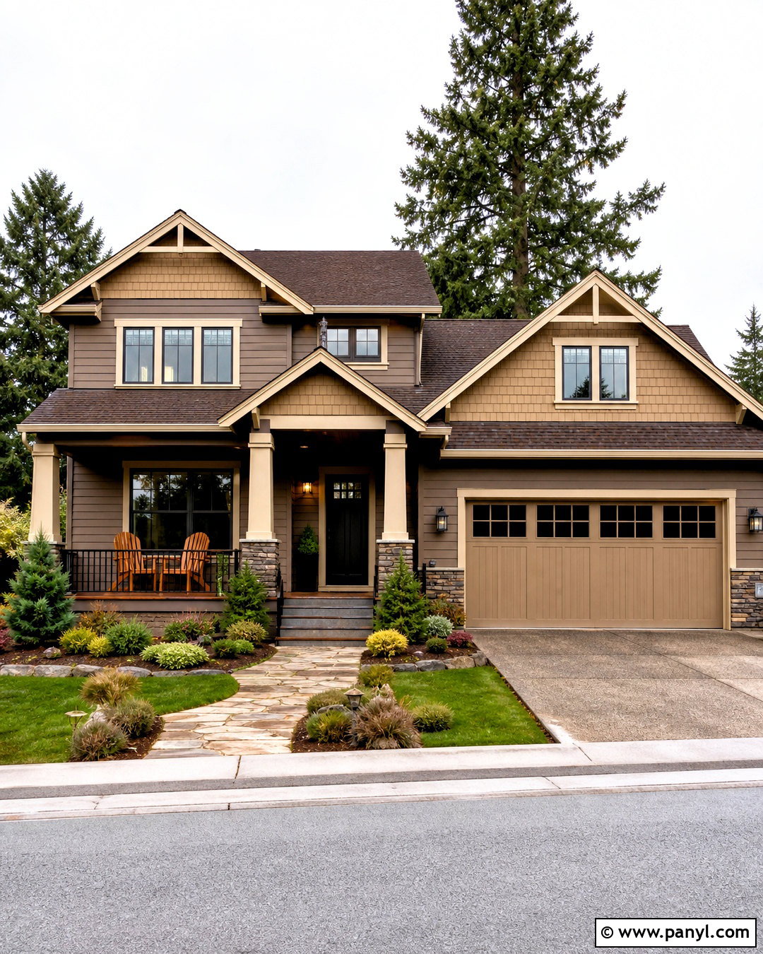 Mocha Brown And Tan Exterior Wall Color Combination - 20 exterior wall colour combinations