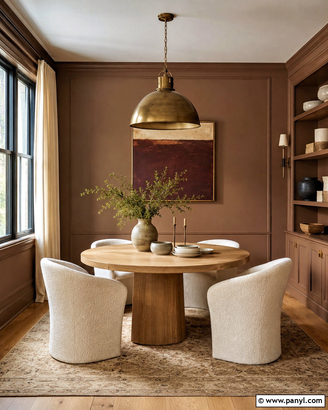 Mocha Brown Dining Room Walls - 40 brown wall paint ideas