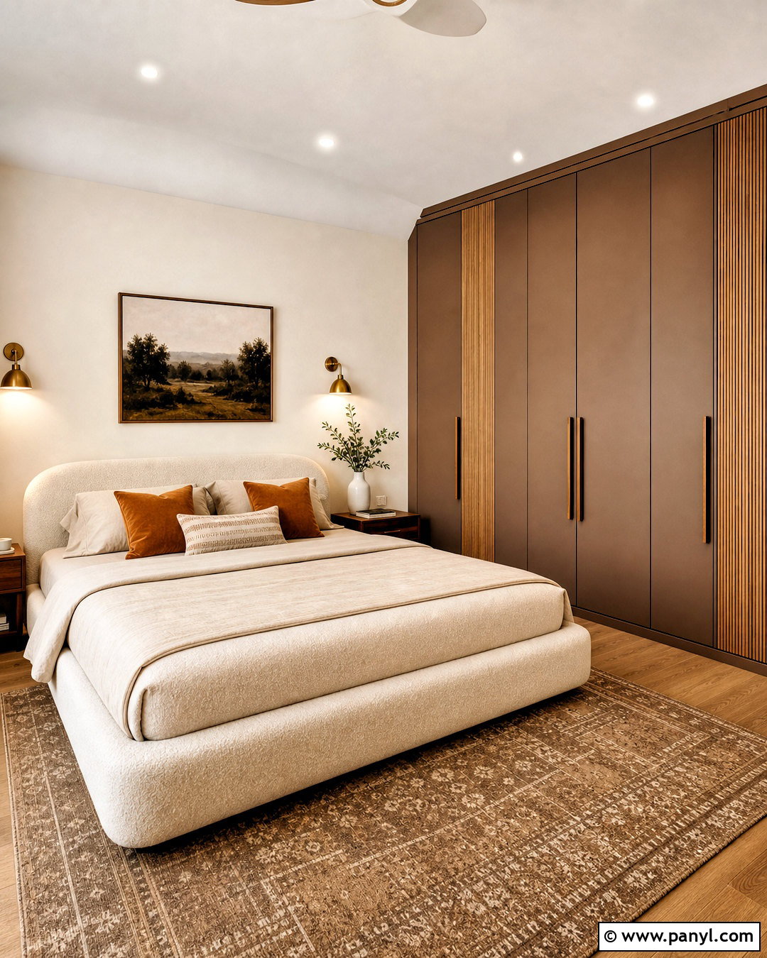 Mocha Brown Wardrobe - 20 wardrobe colour ideas bedrooms